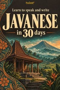 Produktbild: Learn to speak and write Javanese in 30 days