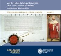 Produktbild: Forschungen zum Collegium Jenense Band 3