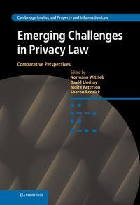Produktbild: Emerging Challenges in Privacy Law