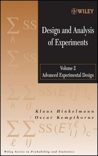 Produktbild: Design and Analysis of Experiments, Volume 2