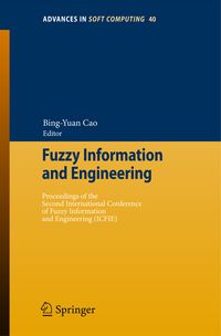 Produktbild: Fuzzy Information and Engineering