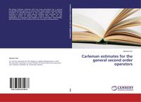 Produktbild: Carleman estimates for the general second order operators