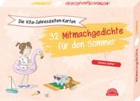 Produktbild: Die Kita-Jahreszeiten-Karten: 32 Mitmachgedichte f&uuml;r den Sommer