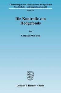 Produktbild: Die Kontrolle von Hedgefonds.