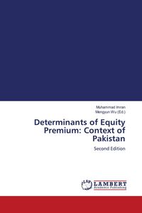Produktbild: Determinants of Equity Premium: Context of Pakistan