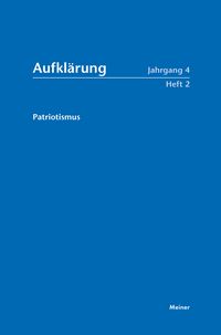 Produktbild: Aufkl&auml;rung, Band 4/2: Patriotismus