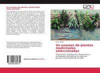 Produktbild: Un examen de plantas medicinales seleccionadas