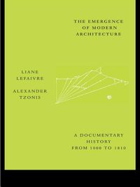 Produktbild: The Emergence of Modern Architecture