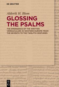 Produktbild: Glossing the Psalms