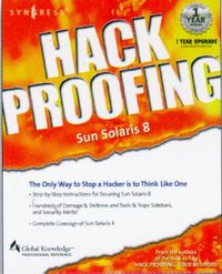 Produktbild: Hack Proofing Sun Solaris 8