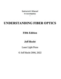 Produktbild: Instructor's Guide to Accompany Understanding Fiber Optics Fifth Edition