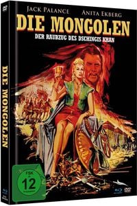 Bild vom Artikel Die Mongolen - Ungekürzte Kinofassung (Limited Mediabook, in HD neu abgetastet, Blu-ray+DVD+Booklet) vom Autor Jack Palance