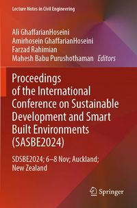 Produktbild: Proceedings of the International Conference on Smart and Sustainable Built Environment (SASBE 2024)
