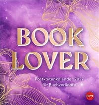Produktbild: Book Lover Postkartenkalender 2027 - Postkarten f&uuml;r Buchverliebte