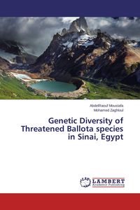 Produktbild: Genetic Diversity of Threatened Ballota species in Sinai, Egypt