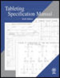 Produktbild: Tableting Specification Manual