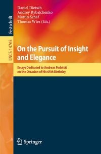 Produktbild: On the Pursuit of Insight and Elegance