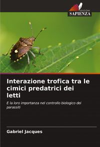 Produktbild: Interazione trofica tra le cimici predatrici dei letti