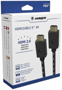 Bild vom Artikel Snakebyte HDMI:CABLE 5 4K, HDMI 2.0 kompatibel, 3m, HDMI-Kabel für PS5 vom Autor 