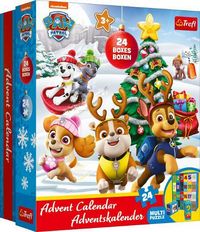Produktbild: Adventskalender 24 Minipuzzle a 24 Teile Paw Patrol