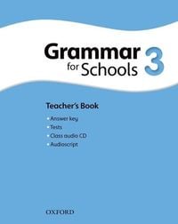 Produktbild: Oxford Grammar for Schools: 3: Teacher's Book and Audio CD P