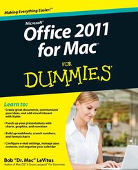 Bild vom Artikel Office 2011 for Mac For Dummies vom Autor Bob LeVitus