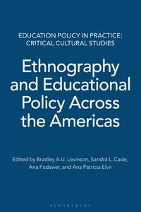 Produktbild: Ethnography and Educational Policy Across the Americas