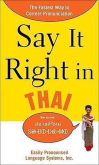 Produktbild: Say It Right in Thai