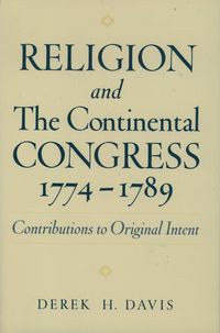 Produktbild: Religion and the Continental Congress, 1774-1789