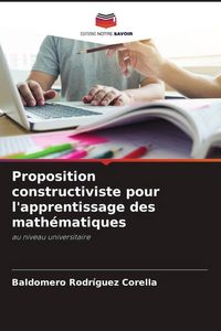 Produktbild: Proposition constructiviste pour l'apprentissage des math&eacute;matiques