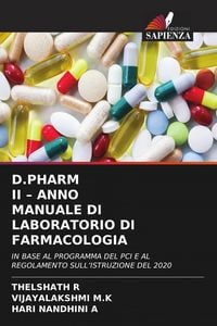 Produktbild: D.PHARM II - ANNO MANUALE DI LABORATORIO DI FARMACOLOGIA