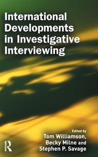 Produktbild: International Developments in Investigative Interviewing