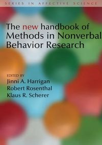 Produktbild: The New Handbook of Methods in Nonverbal Behavior Research