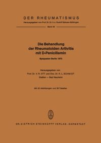 Produktbild: Die Behandlung der Rheumatoiden Arthritis mit D-Penicillamin
