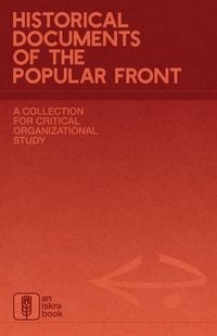 Produktbild: Historical Documents of the Popular Front