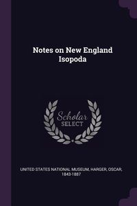 Produktbild: Notes on New England Isopoda