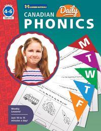 Produktbild: Canadian Grades 4-6 Daily Phonics Activities