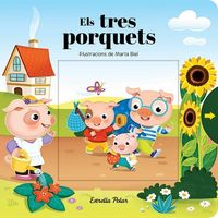 Produktbild: Els tres porquets : Il&middot;lustracions de Marta Biel