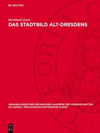 Produktbild: Das Stadtbild Alt-Dresdens