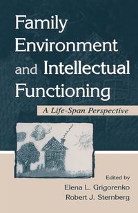 Produktbild: Family Environment and Intellectual Functioning