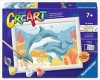 Produktbild: CreArt - Malen nach Zahlen - Springender Delfin