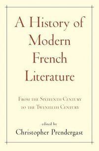 Produktbild: A History of Modern French Literature
