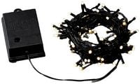 Produktbild: Konstsmide 3728-130 Lichterkette Au&szlig;en batteriebetrieben Anzahl Leuchtmittel 80 LED Warmwei&szlig; Beleuchtete L&auml;nge: 7.9m mit Schalter