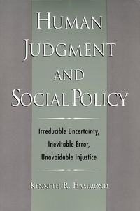 Produktbild: Human Judgment and Social Policy