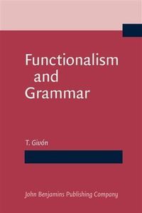 Produktbild: Functionalism and Grammar