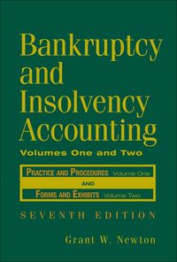 Produktbild: Bankruptcy and Insolvency Accounting, 2 Volume Set