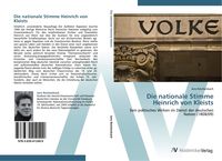 Produktbild: Die nationale Stimme Heinrich von Kleists