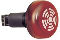 Produktbild: Werma Signaltechnik Kombi-Signalgeber LED 150.100.55 Rot Dauerlicht 24 V/DC 80 dB