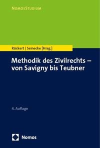 Produktbild: Methodik des Zivilrechts &ndash; von Savigny bis Teubner
