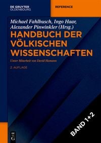 Produktbild: Handbuch der v&ouml;lkischen Wissenschaften